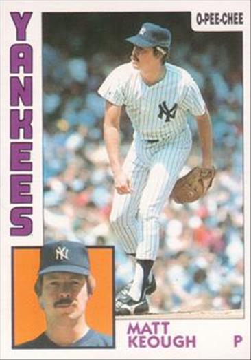 1984 O-Pee-Chee Baseball Cards 203     Matt Keough